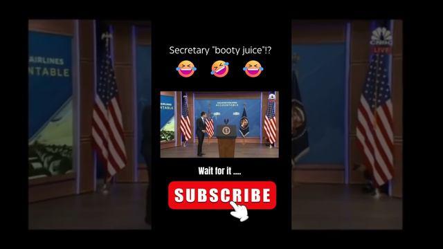 Secretary booty juice? #short #trump #2024 #biden