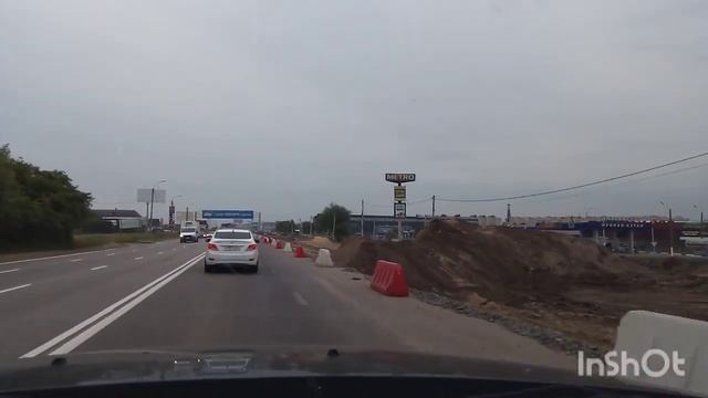 Строительство развязки Минская/Остужева, Воронеж. 27.05.2023