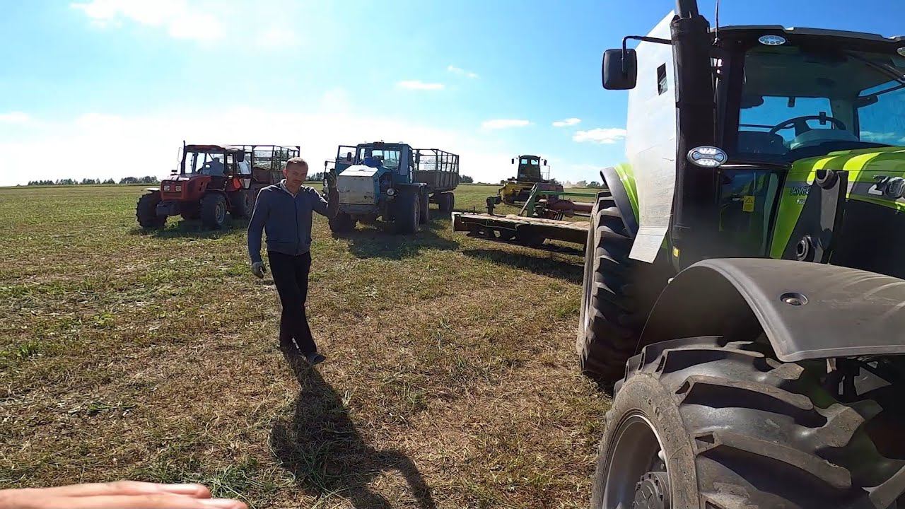 Все ждут МЕНЯ ! По глупости сломал КОСИЛКУ! смотреть онлайн