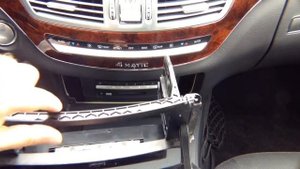 Mercedes W221 Aux Input - Mercedes Benz W221 S Class AUX Audio Input, Camera, DVD, Video In Motion