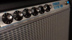 Quick test of Tone King Ironman II Mini attenuator taming a Fender '68 Custom Vibrolux Reverb amp