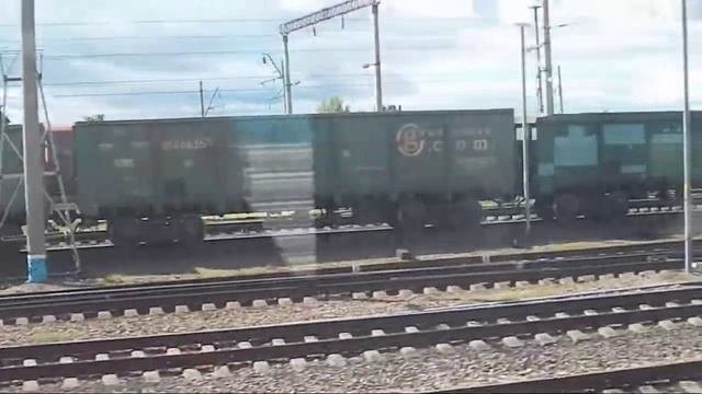 Электропоезд ЭД9Э-0060. Покатушки от Алтайской до Алтайской площадки и обзор салона+отправление.