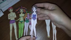 #ОБЗОР НОВЫХ БУМАЖНЫХ КУКОЛОК ??! Как назовем?