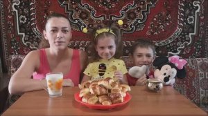 Рогалики с повидлом на смальце Домашняя выпечка