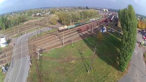 БАХМАЧ вид с квадрокоптера Bakhmach