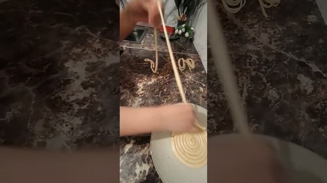 Лапша для лагмана ЛЕГКО и ПРОСТО тесто для лагмана