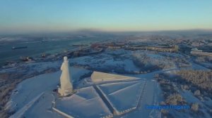 Мурманск 2016 с квадрокоптера Murmansk 2016 DJI Phantom 3.mp4
