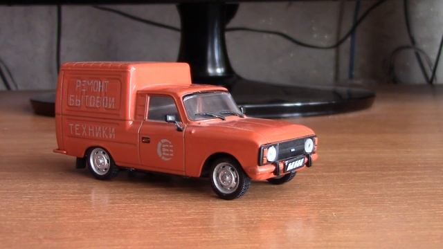 Обзор масштабной модели автомобиля ИЖ 2715 деагостини смотреть онлайн