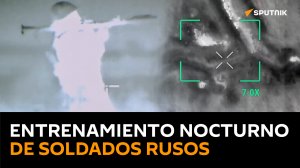 ??? Así se adiestran las Fuerzas Aerotransportadas rusas para asaltos nocturnos