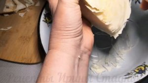 Как быстро и тонко нашинковать капусту. Лайфхак.