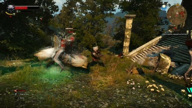 Ведьмак 3: Дикая Охота│Часть 33│ ● Знаки вопроса юго-западной части Велена ● смотреть онлайн