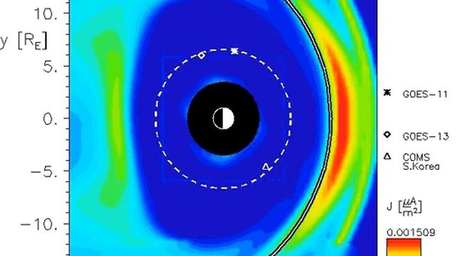 Magnetosphere- magnetopause 28-29 5 2012