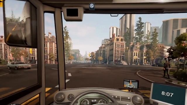 Bus Simulator 21 - VR | First Route | Route 1 Oculus| Quest 2 | Virtual Desktop | Opentrack смотреть онлайн