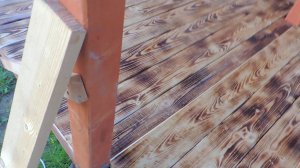 пол на террасе площадью 8м² за 1200 рублей