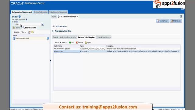 How to assign roles for BI reporting in Oracle Fusion Application смотреть онлайн