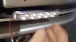 установка ДХО на опель вектра