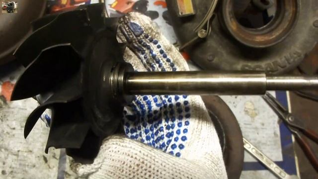 Разборка турбины HOLSET(Scania P,R/DC12)/Turbine Disassembly