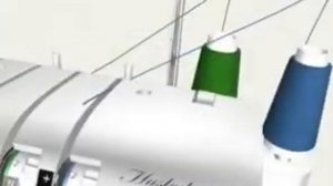 HUSKYLOCK™ S15 - 3-lankainen kapea huolittelu