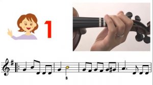 La Cucaracha Mexico Folk Song sheet music & violin finger pattern tutorial | Easy Violin | HTP TV