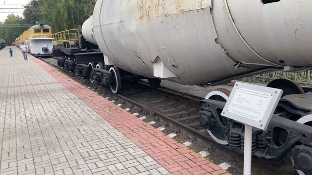 ЖЕЛЕЗНАЯ ДОРОГА. Музей железной дороги на станции Сеятель Новосибирская область. Часть №1