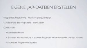 Java in IntelliJ - Kapitel 2: Packages, Imports und JARs