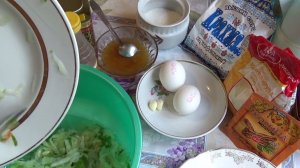 Оладьи из огурца.