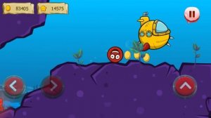 Новый КРАСНЫЙ ШАР, Красныш спасает бабушку  мультик игра Детский летсплей #84