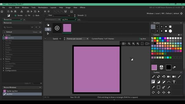 Видеоуроки Game Maker Studio 2 на русском (урок 1 - Знакомство)