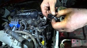 течь масла под датчиком Холла CHEVROLET AVEO , LANOS