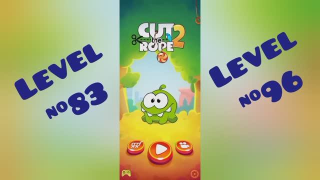 Игра CutTheRope2! Уровни с 83 по 96!
