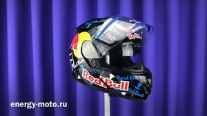 Мотошлем модуляр Red Bull от компании КТМ