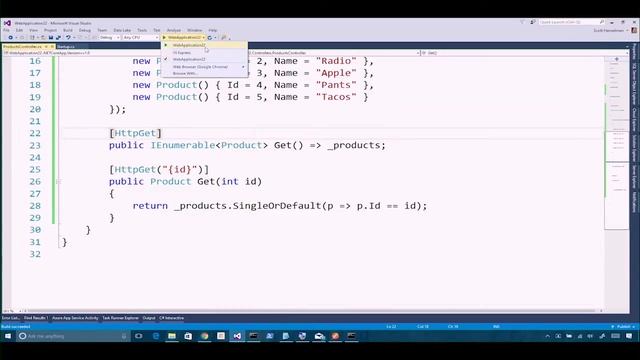 05 Intermediate ASP.NET Core 1.0 - APIs and MVC Core