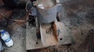 Гранулятор своими руками из рабочей части Фермер-3, матрица 150мм, 4кВт, гранулирование соломы