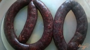 Домашняя кровяная колбаса