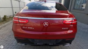 review car Mercedes-Benz GLE Coupe, 2015. Обзор авто Мерседес Бенц Гле Купе 2015 года.