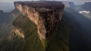 Рорайма, красивая гора в Бразилии-Венесуэле