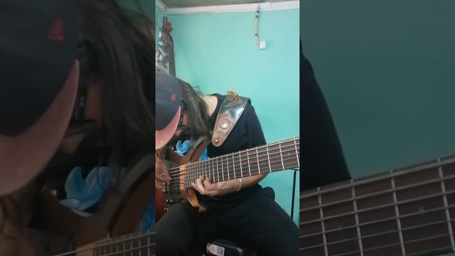 bass loop ibanez btb 7 strings improvisation смотреть онлайн