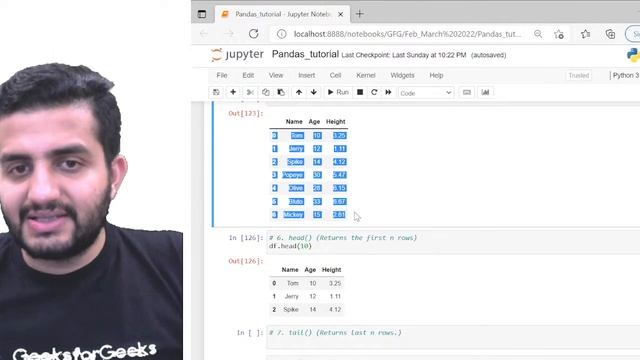 Pandas Functions | Data Analysis in 3 Weeks | Arpit Jain | GeeksForGeeks Python