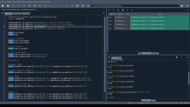 IPaddress - IPv4/IPv6 manipulation library in Python