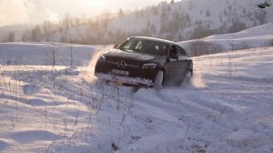 Dacia Duster beats Mercedes GLC Coupe on Snow Offroad Test