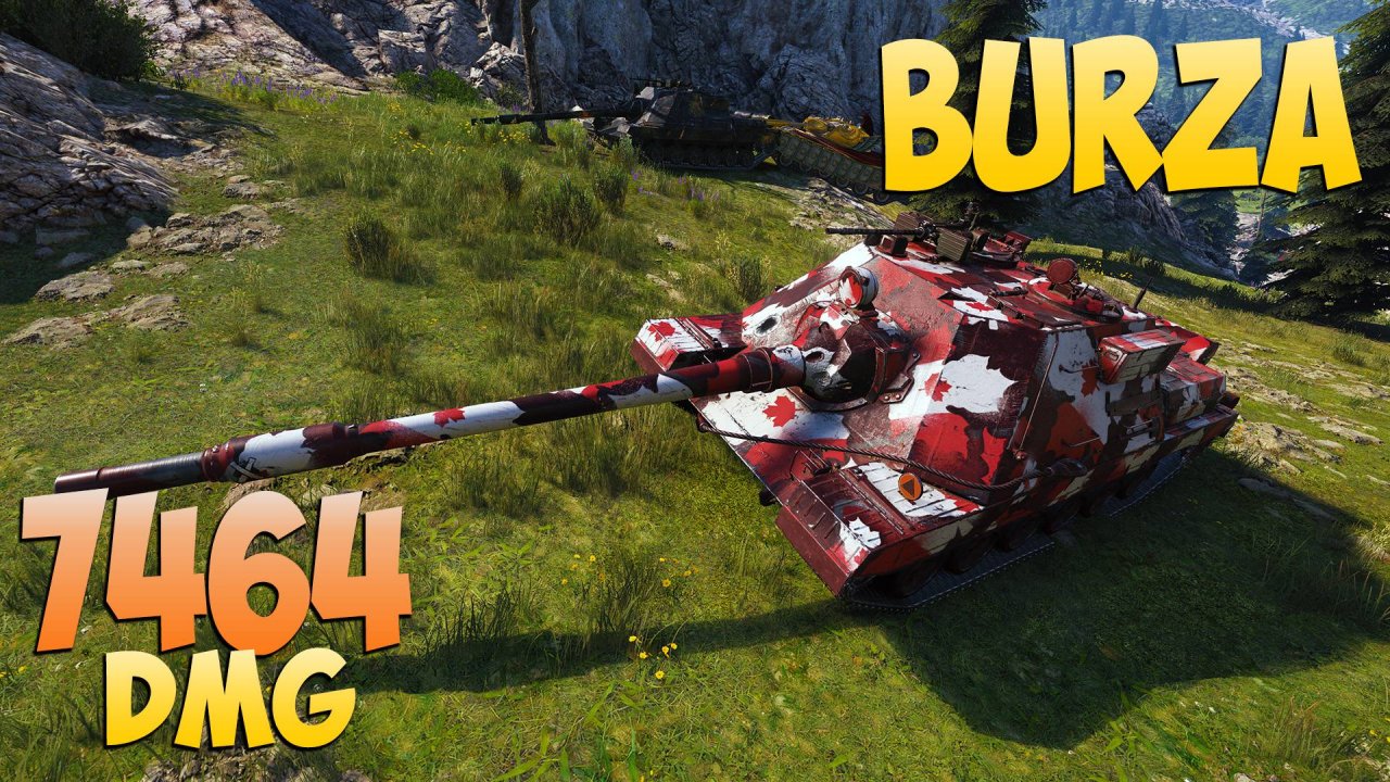 Burza - 6 Kills 7.4K DMG - Новый король? - Мир Танков