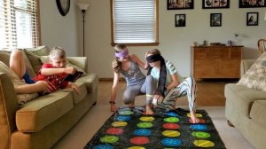 Blindfolded Twister Game