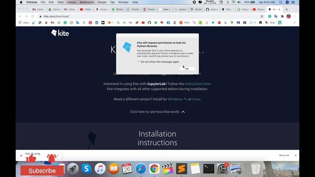 How to Install Kite Text Editor on Mac
