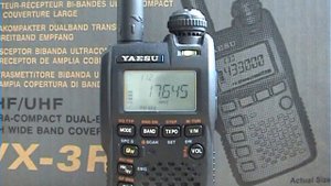YAESU VX-3R прием на КВ диапазоне