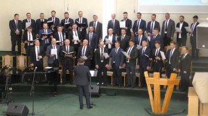 Мужской хор Брянской церкви ЕХБ.