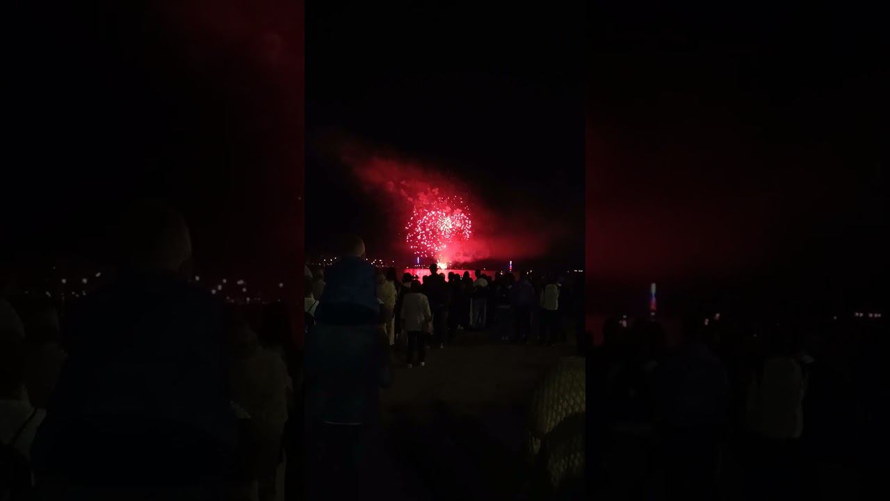 Салют набережная Кострома