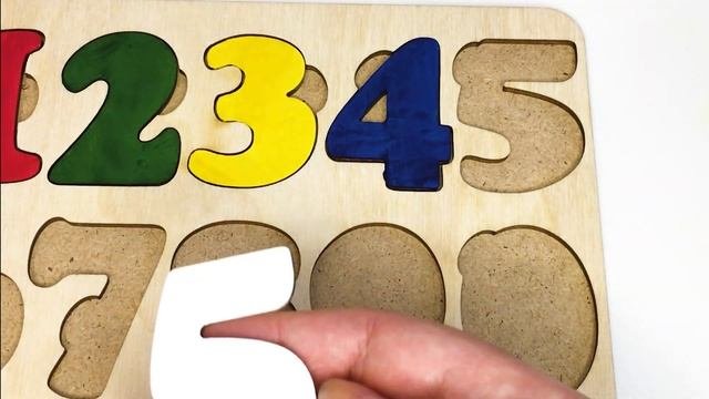 Учим цифры|Учимся считать|Цифры для детей|Учимся считать с досочкой вкладкой|Детский канал