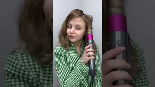 Голливудская укладка на Dyson