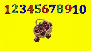 Учимся считать. Счет от 1 до 10. Развивающий мультфильм для детей.