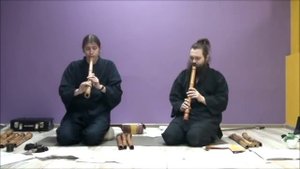 Японская классическая музыка сякухати , 尺八 , 鹿の遠音